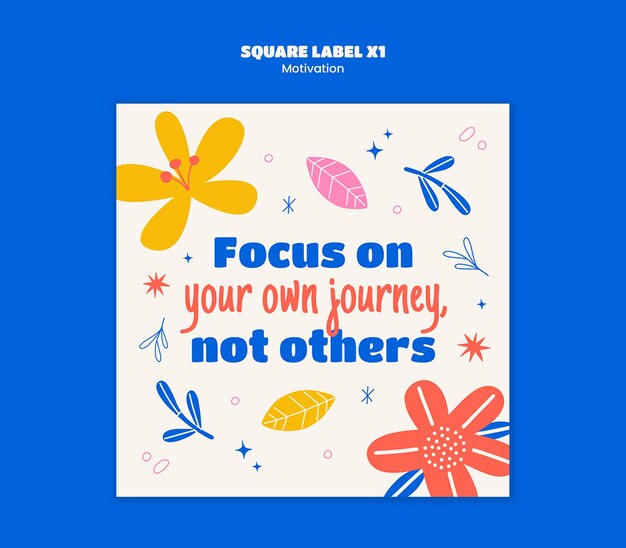 creative motivational quotes template
