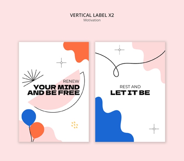 creative motivational quotes template
