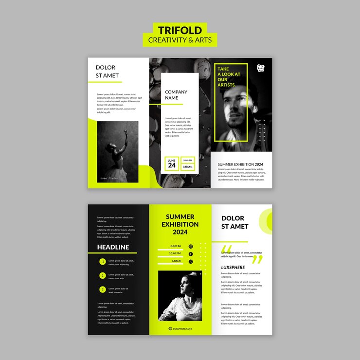Free PSD creativity and arts template design