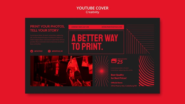 Creativity concept youtube cover