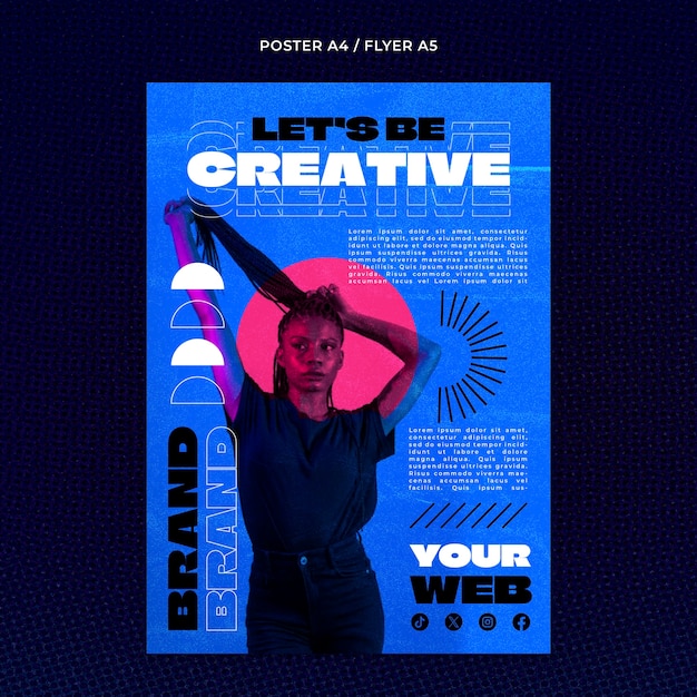 Free PSD creativity template design