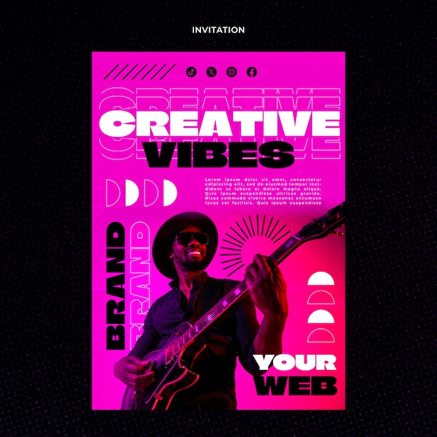 Free PSD creativity template design