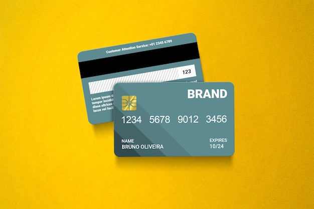 Credit Card Mockup