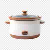 Free PSD crock pot isolated on transparent background