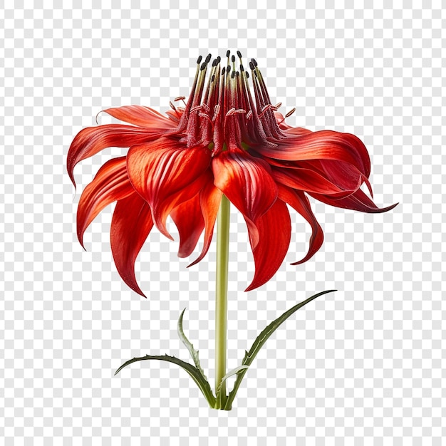 Бесплатный PSD Корона императорский цветок изолирован на прозрачном фоне