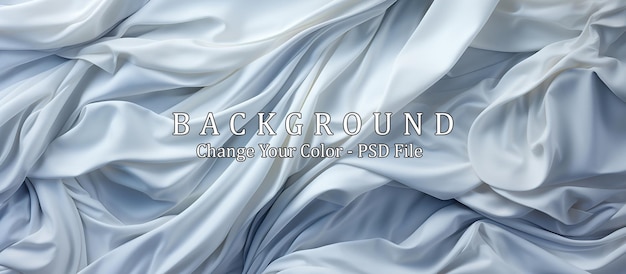 Free PSD crumpled white texture