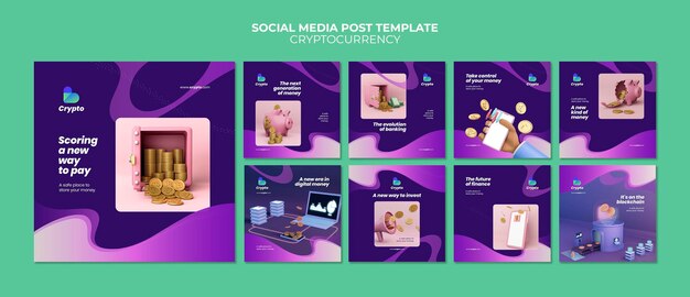 cryptocurrency social media post