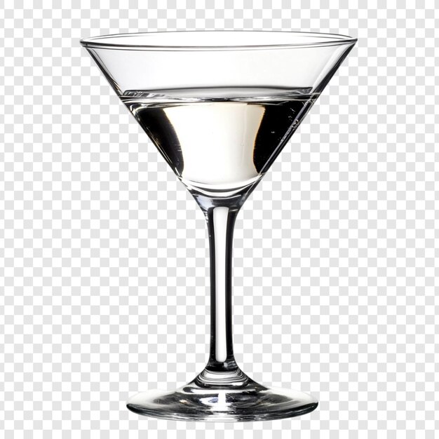 Crystal Clear Martini Glass A Refreshing Image