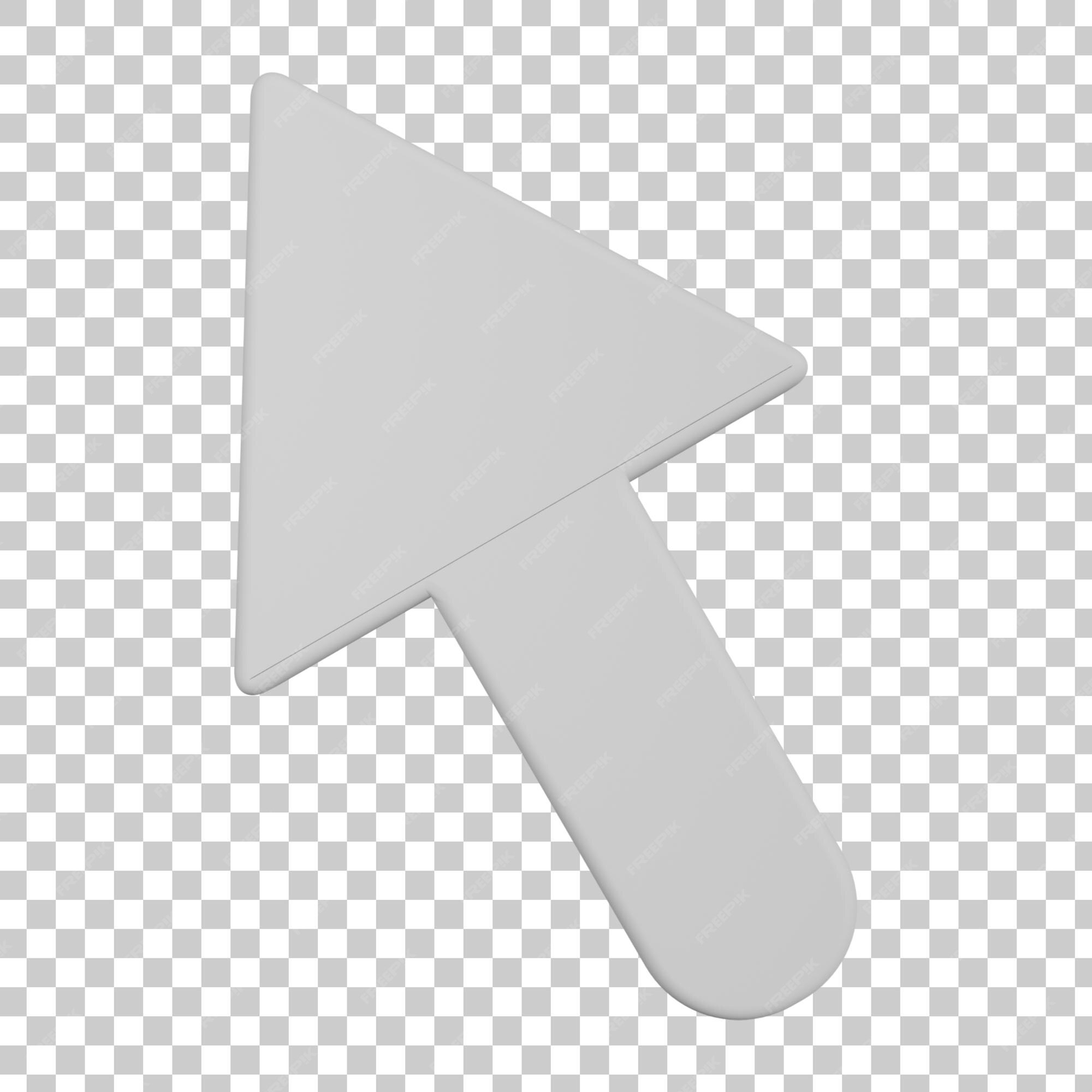 Premium PSD | Cursor 3d illustration