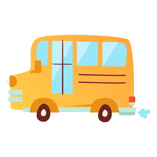 cute car isolated