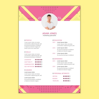 Cv template