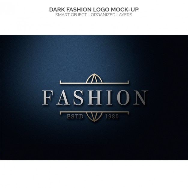 Download Free Dark Fashion Logo Mock Up Free Psd File Use our free logo maker to create a logo and build your brand. Put your logo on business cards, promotional products, or your website for brand visibility.