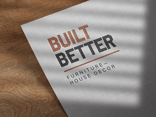 Download Free Logo Mockup Images Free Vectors Stock Photos Psd Use our free logo maker to create a logo and build your brand. Put your logo on business cards, promotional products, or your website for brand visibility.