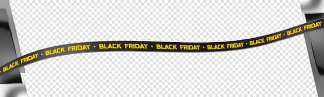 PSD gratuito decorazione per la promozione del black friday delle campagne sui social media