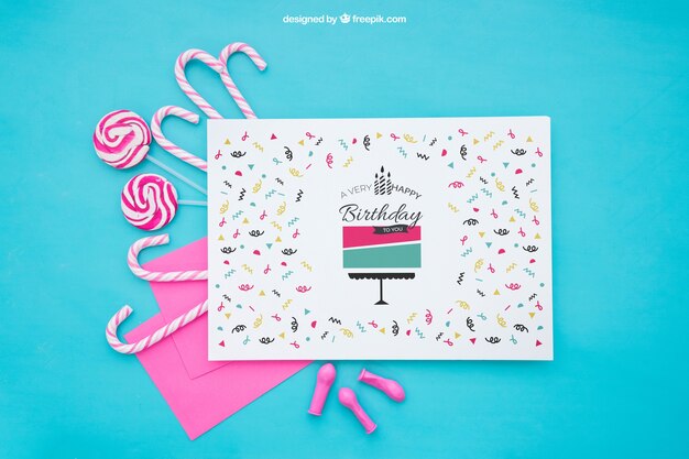 Decorative celebration composition