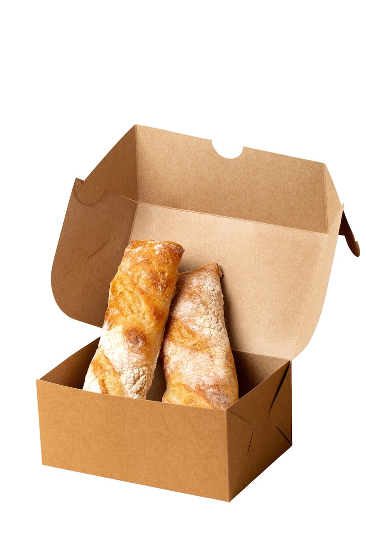 Free PSD delicious baked products still life