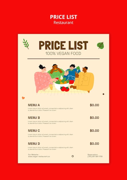 Delicious food restaurant template