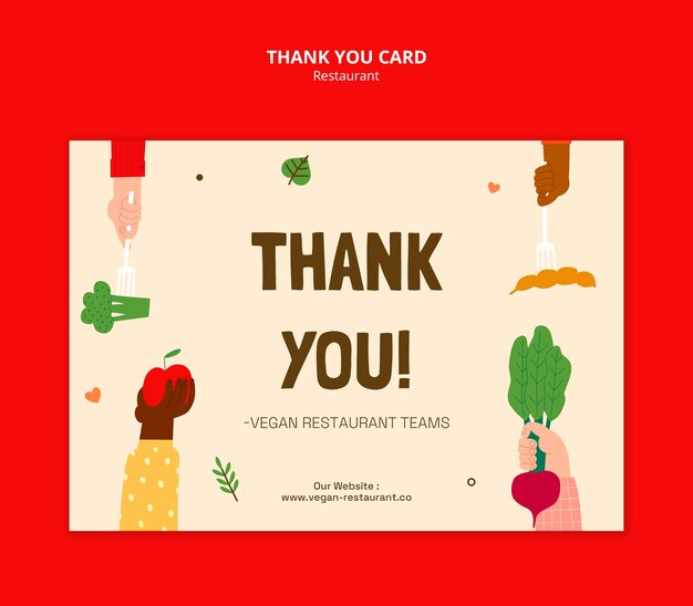 Delicious food restaurant template