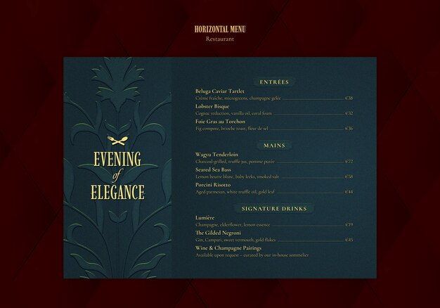 Delicious food restaurant template