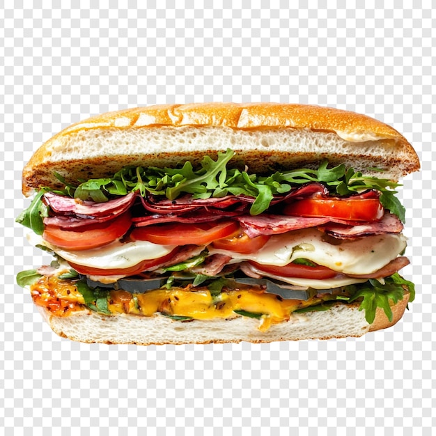 美味しいイタリアンサブサンドイッチ