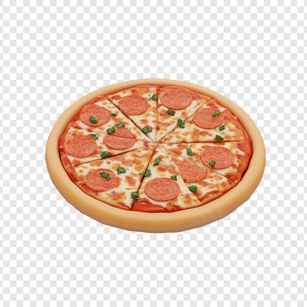 delicious pepperoni pizza slices ready to eat yummy food