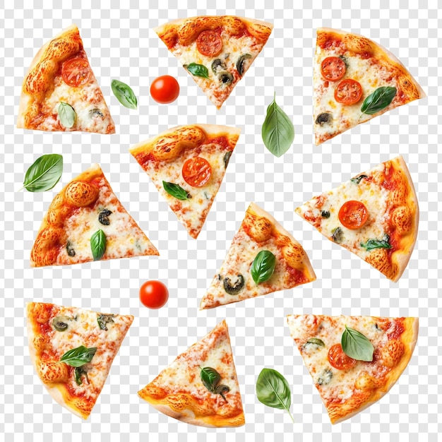 美味しいピザスライス 料理 の 喜び