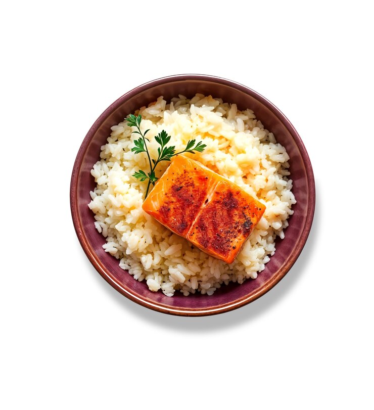 Free PSD delicious rice bowl