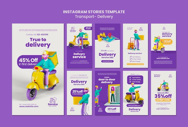Delivery design template