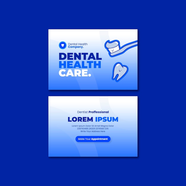 Dental care  business card