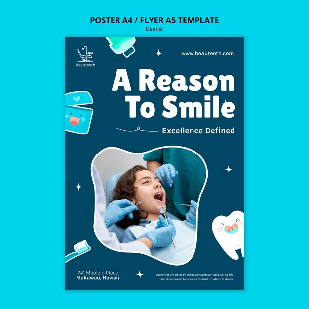 dental care flyer template
