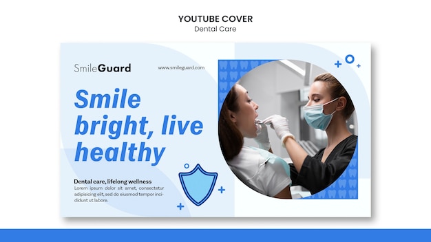 Dental care template design