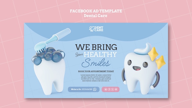 Dental care template design