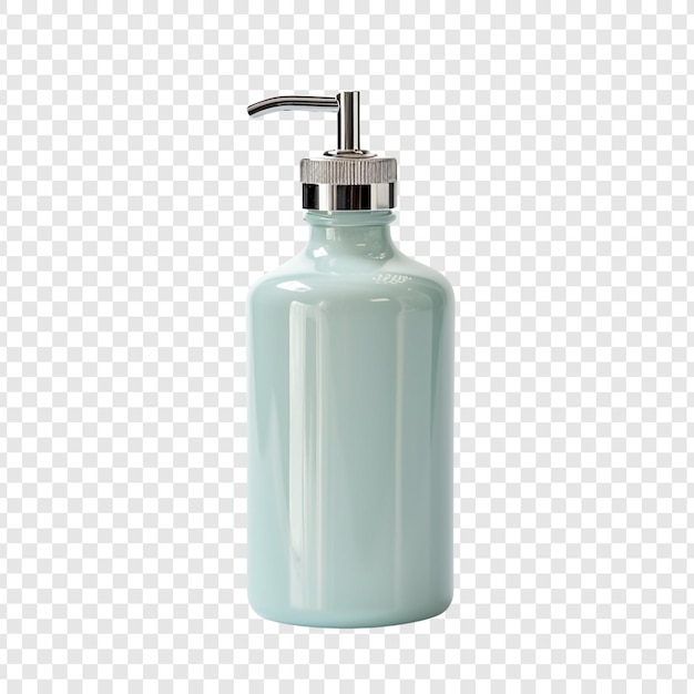 Dental rinse bottle isolated on transparent background