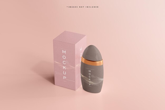 Download Premium PSD | Deodorant packaging mockup