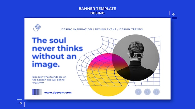 Design event banner template