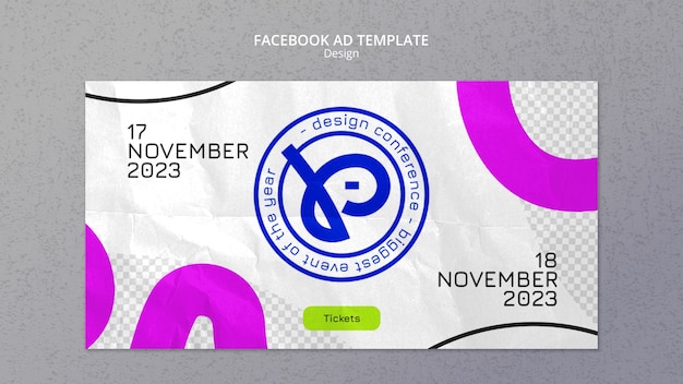 Free PSD design strategy facebook template