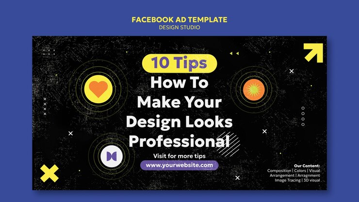 Free PSD design studio template design