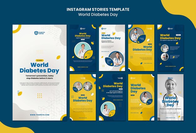 diabetes day instagram stories collection