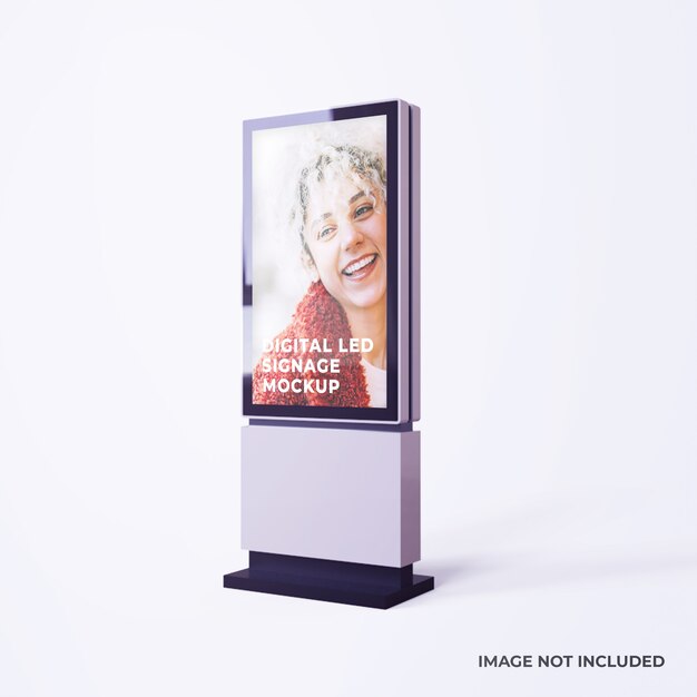 Download Premium Psd Lcd Digital Signage Mockup