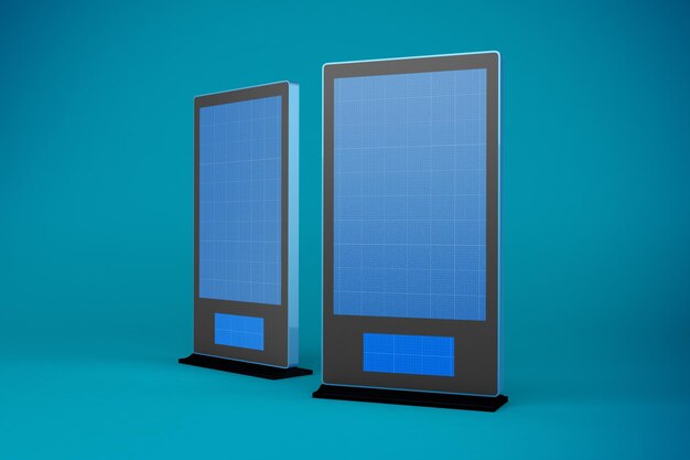 Download Premium Psd Lcd Digital Signage Mockup