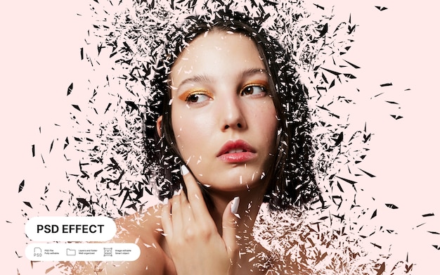 Free PSD dispersion  photo effect