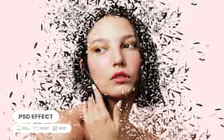 Free PSD dispersion  photo effect