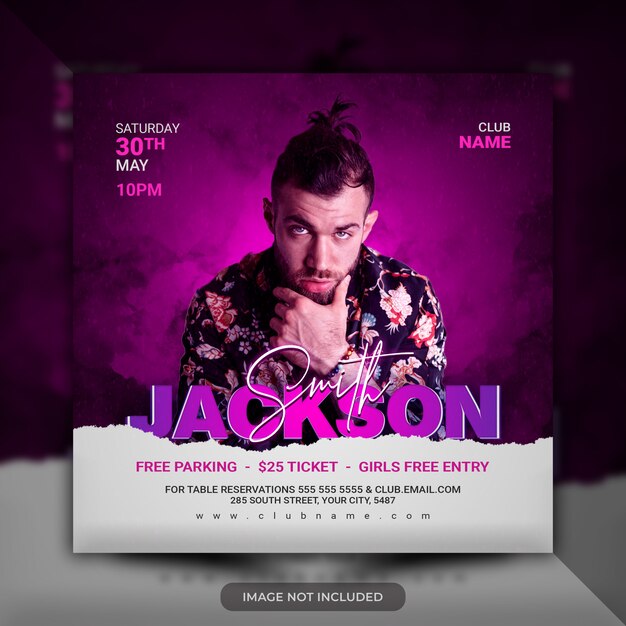 Flyer Party Template Images Free Vectors Stock Photos Psd