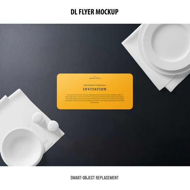 DL Flyer Mockup