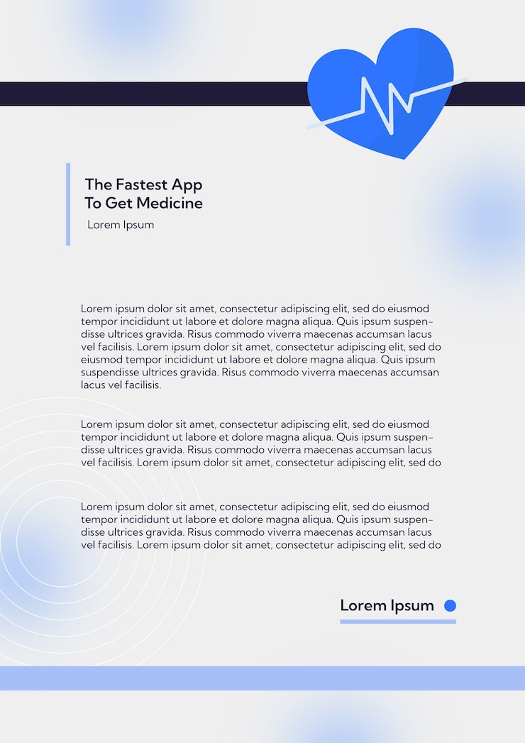 Free PSD doctor profession template