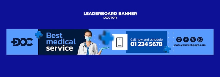 Free PSD doctor template design