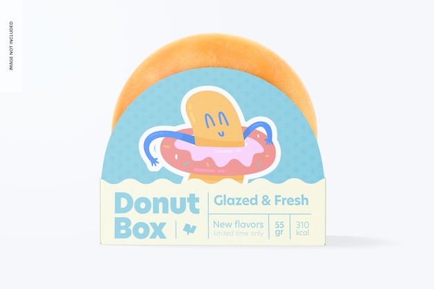甜甜圈模板