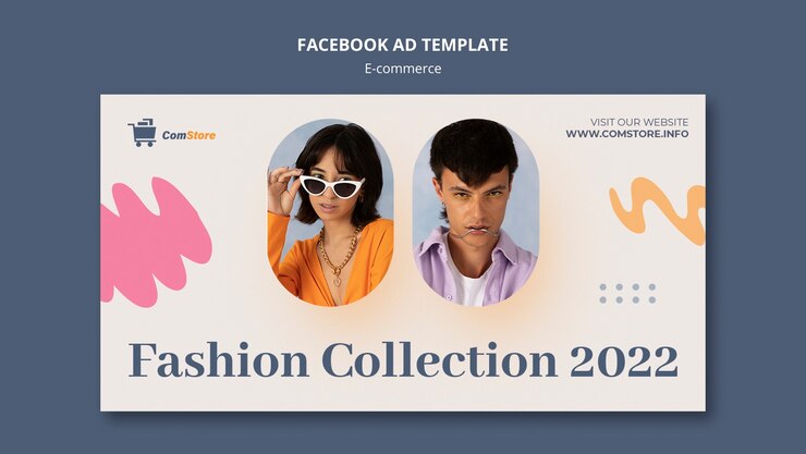 Free PSD e commerce facebook ad template design