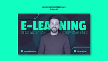 Free PSD e-learning template design