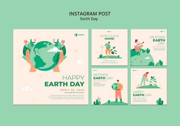 earth day template design